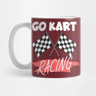 Go kart racing Mug